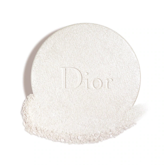 Iluminador Forever Couture Luminizer Highlighter Powder - Dior vista frontal con fondo blanco.