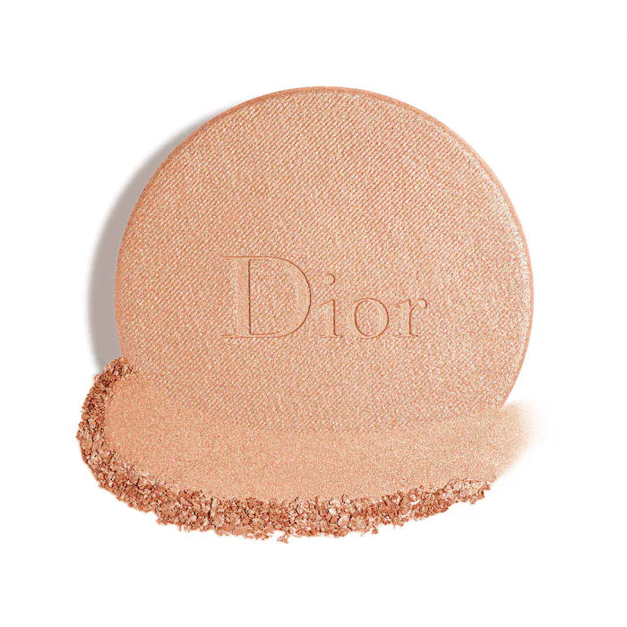 Iluminador Forever Couture Luminizer Highlighter Powder - Dior vista frontal con fondo blanco.