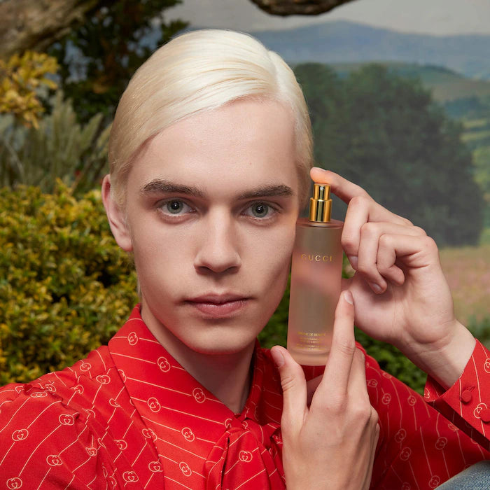 Fijador de Maquillaje en Spray Brume de Beauté Beauty Mist - Gucci vista frontal con fondo blanco.