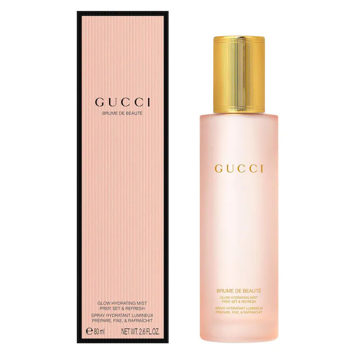 Fijador de Maquillaje en Spray Brume de Beauté Beauty Mist - Gucci vista frontal con fondo blanco.