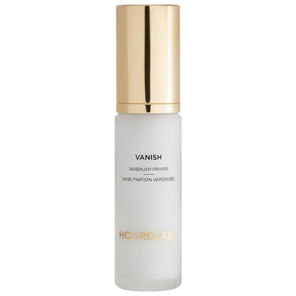 Vanish Airbrush Primer - Hourglass vista frontal con fondo blanco.