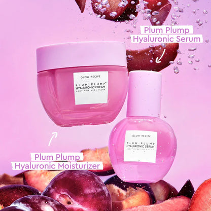 Crema Hidratante con Ácido Hialurónico Plum Plump Refillable - Glow Recipe