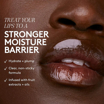 Lip Oil Fenty Treatz Hydrating + Strengthening - Fenty Skin vista frontal con fondo blanco.