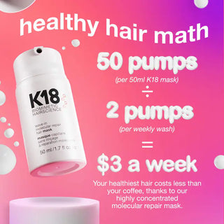 Leave-In Molecular Repair Hair Mask - K18