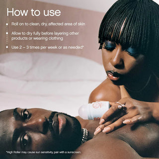 High Roller Ingrown Hair Tonic with AHA and BHA - Topicals