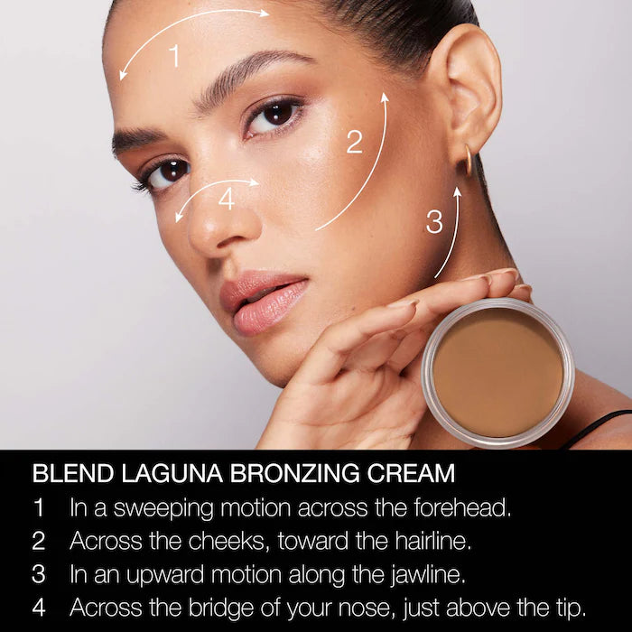 Bronzer en Crema Laguna™ - NARS vista frontal con fondo blanco.