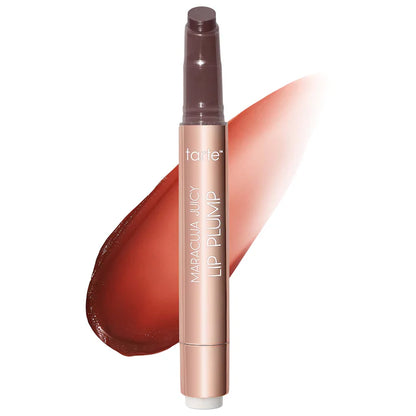 Labial voluminizador Maracuja Juicy Lip Plump - Tarte vista frontal con fondo blanco.