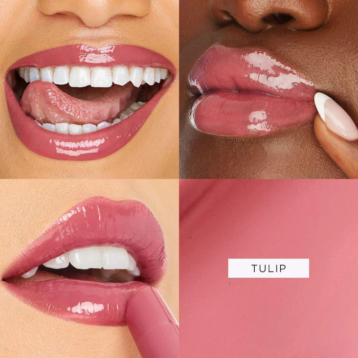 Labial voluminizador Maracuja Juicy Lip Plump - Tarte vista frontal con fondo blanco.