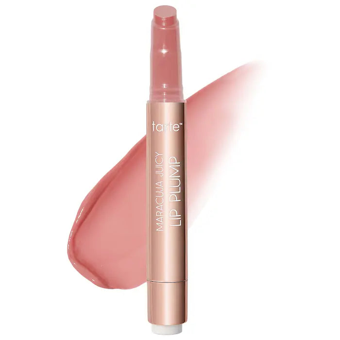 Labial voluminizador Maracuja Juicy Lip Plump - Tarte vista frontal con fondo blanco.