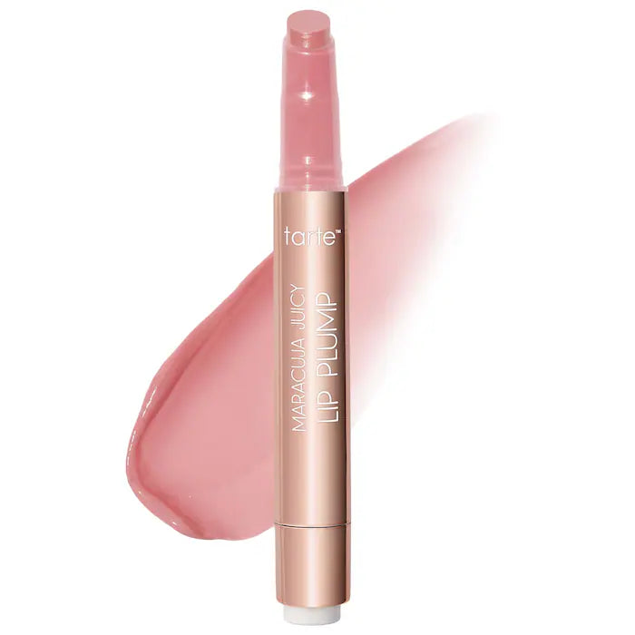 Labial voluminizador Maracuja Juicy Lip Plump - Tarte vista frontal con fondo blanco.