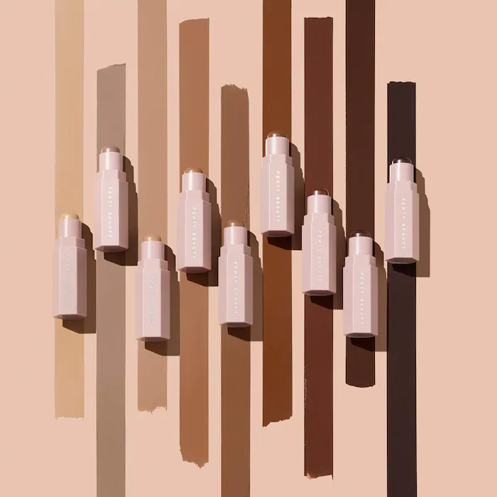 Match Stix Matte Contour Skinstick - Fenty Beauty vista frontal con fondo blanco.