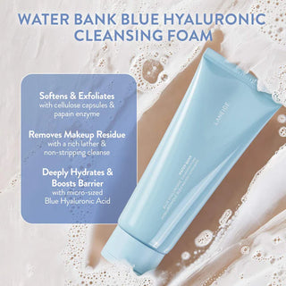 Limpiador facial Water Bank Blue Hyaluronic Cleansing Foam - LANEIGE