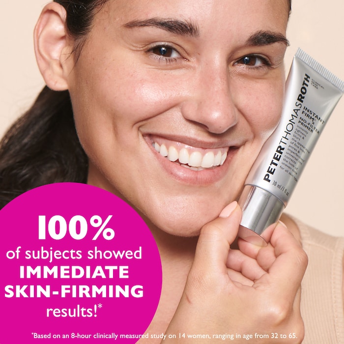 Primer Instant FIRMx® No-Filter - Peter Thomas Roth vista frontal con fondo blanco.