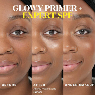 Protector solar facial Glowscreen SPF 40 with Hyaluronic Acid + Niacinamide - Supergoop!