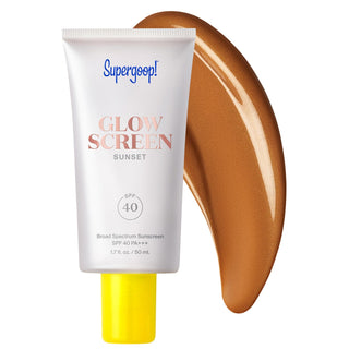 Protector solar facial Glowscreen SPF 40 with Hyaluronic Acid + Niacinamide - Supergoop!