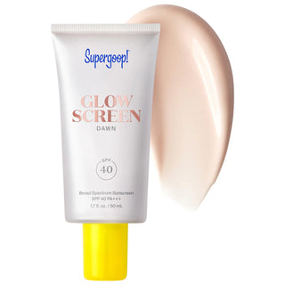 Protector solar facial Glowscreen SPF 40 with Hyaluronic Acid + Niacinamide - Supergoop!