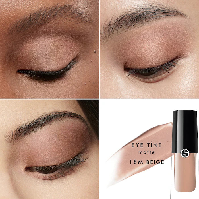 Sombra de Ojos líquida Eye Tint Long Lasting - Armani Beauty vista frontal con fondo blanco.