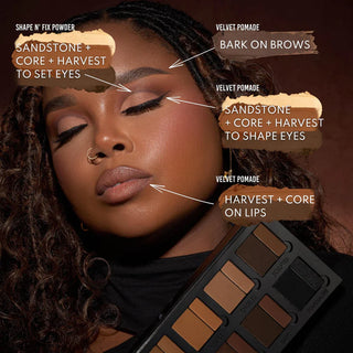 Paleta Groundwork Palette Defining Neutrals Full Face - Danessa Myricks