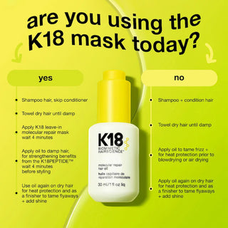 Aceite Capilar Reparador Molecular - K18