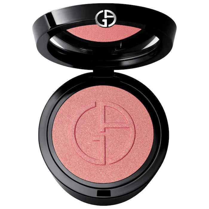 Rubor Luminous Silk Glow Blush - Armani Beauty vista frontal con fondo blanco.