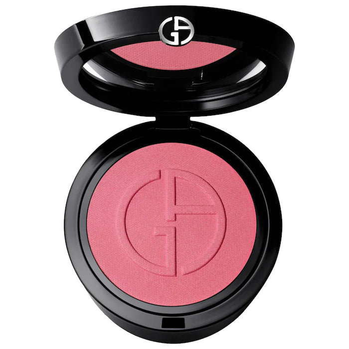 Rubor Luminous Silk Glow Blush - Armani Beauty vista frontal con fondo blanco.