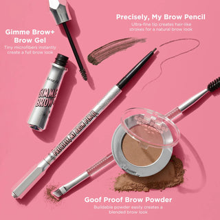 Polvo para cejas rellenador Goof Proof Waterproof - Benefit Cosmetics