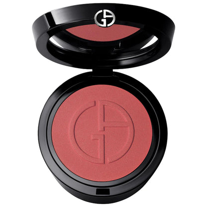 Rubor Luminous Silk Glow Blush - Armani Beauty vista frontal con fondo blanco.