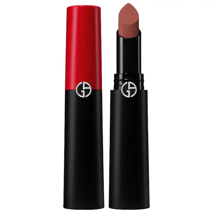 Labial Lip Power Long Lasting Lipstick - Armani Beauty vista frontal con fondo blanco.