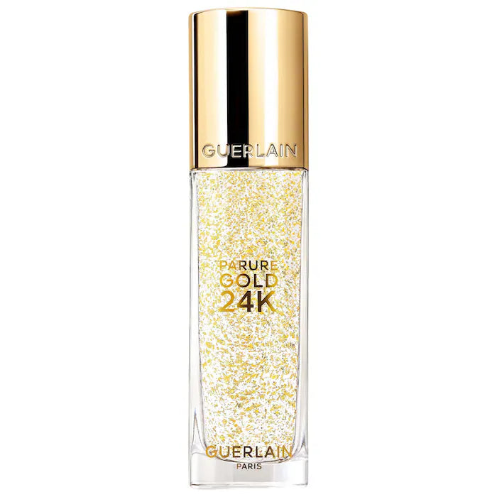 Parure Gold 24K Radiance Primer - GUERLAIN vista frontal con fondo blanco.