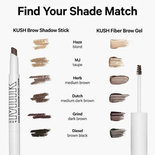 Lápiz de cejas KUSH Brow Shadow Stick Waterproof - MILK MAKEUP