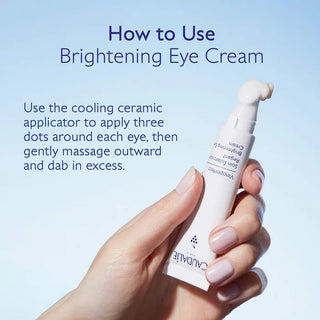 Crema contorno de ojos iluminadora con Niacinamida Vinoperfect - Caudalie