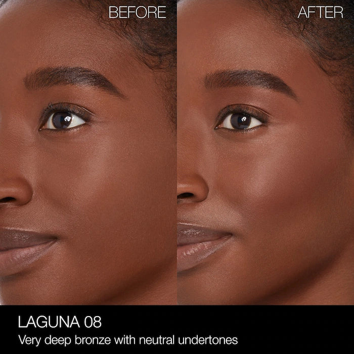 Bronzer Laguna Talc Free - NARS vista frontal con fondo blanco.