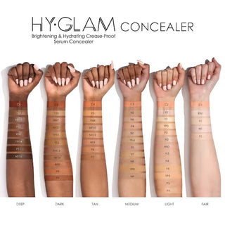 Corrector Hy-Glam Brightening & Hydrating Crease Proof Serum Concealer - NATASHA DENONA