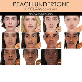 Corrector Hy-Glam Brightening & Hydrating Crease Proof Serum Concealer - NATASHA DENONA