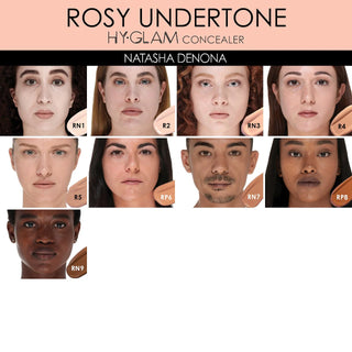 Corrector Hy-Glam Brightening & Hydrating Crease Proof Serum Concealer - NATASHA DENONA