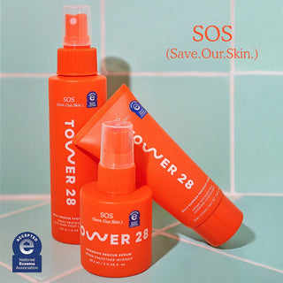 Crema hidratante SOS Daily para la recuperación de la barrera cutánea y el enrojecimiento - Tower 28