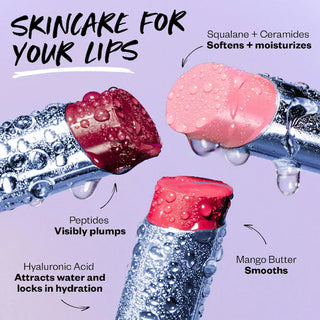 Labial brillante hidratante Wet Stick™ con ceramidas - Kosas