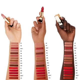 Labial Rouge Pur Couture Caring Satin Lipstick with Ceramides - Yves Saint Laurent