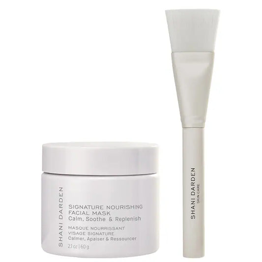 Signature™ Mascarilla facial super nutritiva con escualano - Shani Darden vista frontal con fondo blanco.