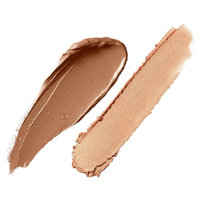 Duo Iluminador + Bronzer Match Stix Ed. limitada - Fenty Beauty vista frontal con fondo blanco.