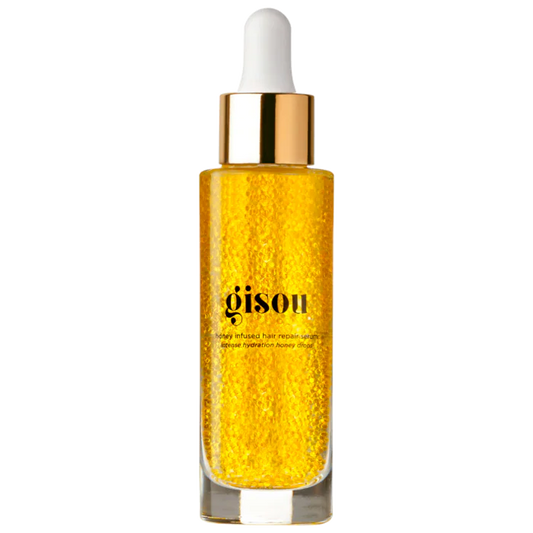 Honey Infused™ Serum reparador para cabello - Gisou vista frontal con fondo blanco.