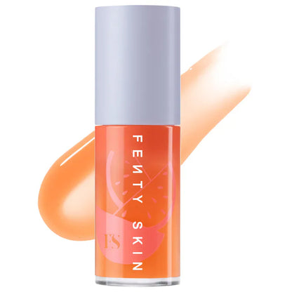 Lip Oil Fenty Treatz Hydrating + Strengthening - Fenty Skin vista frontal con fondo blanco.