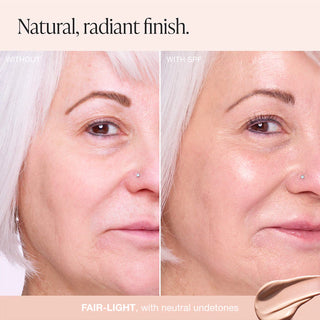 Protector solar facial Mineral Sun Glow Broad Spectrum Sunscreen SPF 43 PA +++ con péptidos y vitamina C - INNBEAUTY PROJECT