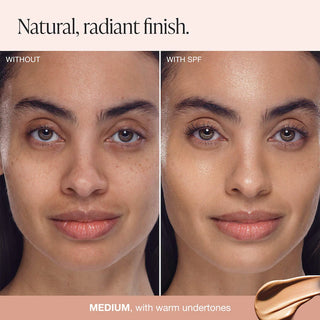 Protector solar facial Mineral Sun Glow Broad Spectrum Sunscreen SPF 43 PA +++ con péptidos y vitamina C - INNBEAUTY PROJECT