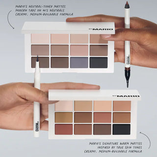 Paleta de sombras Master Mattes: The Neutrals - MAKEUP BY MARIO