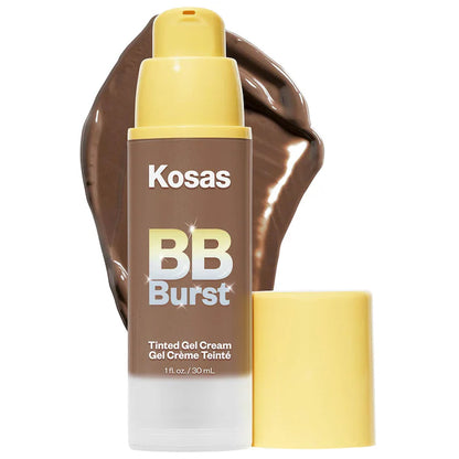 BB Cream en gel hidratante con color y péptidos de cobre BB Burst™ - Kosas vista frontal con fondo blanco.