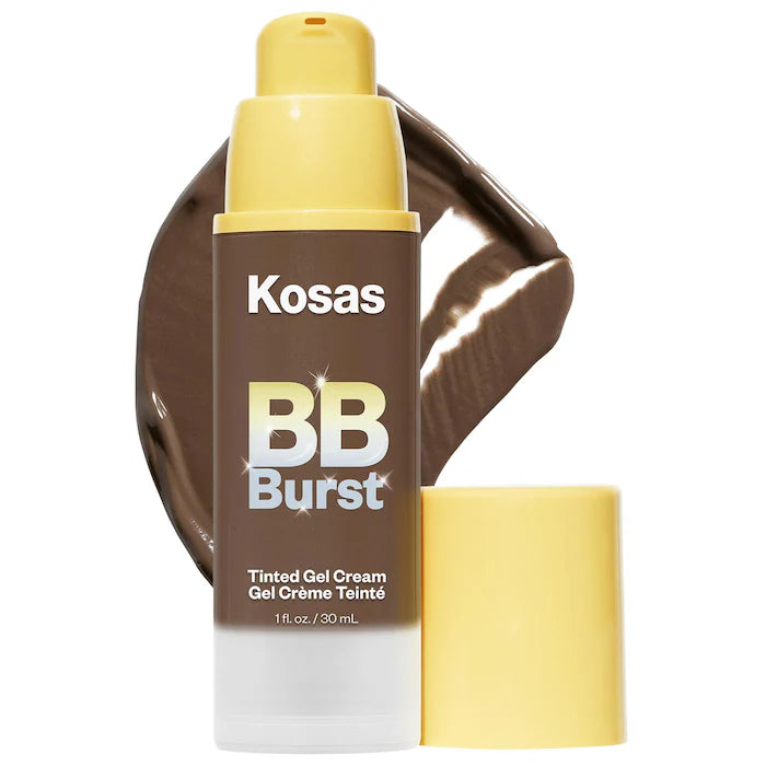 BB Cream en gel hidratante con color y péptidos de cobre BB Burst™ - Kosas vista frontal con fondo blanco.