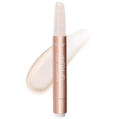 Labial voluminizador Maracuja Juicy Lip Plump - Tarte vista frontal con fondo blanco.