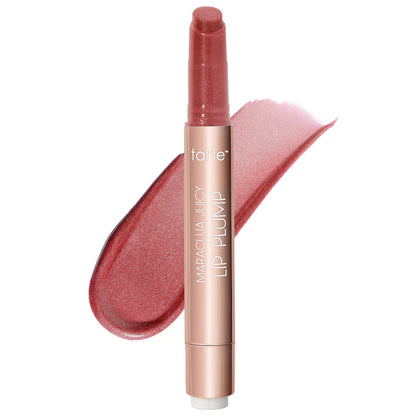 Labial voluminizador Maracuja Juicy Lip Plump - Tarte vista frontal con fondo blanco.