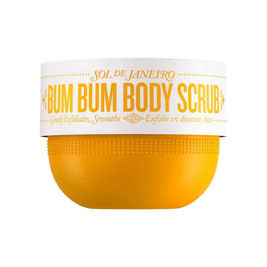 Bum Bum™ Exfoliante corporal - Sol de Janeiro vista frontal con fondo blanco.